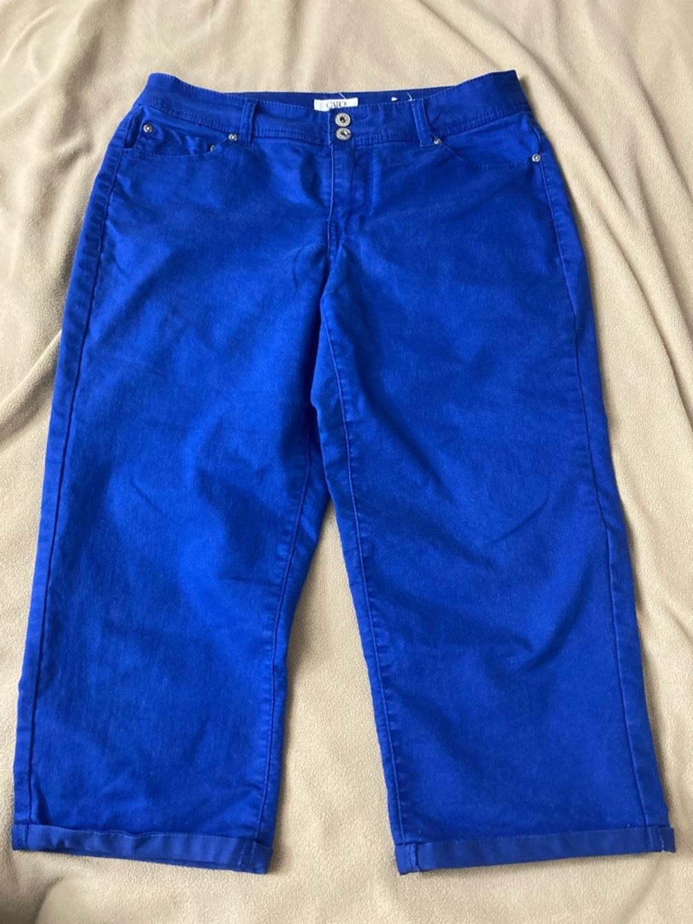 Cato Royal Blue Capris